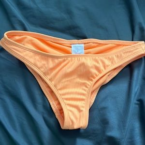 Target brand neon orange bikini bottoms